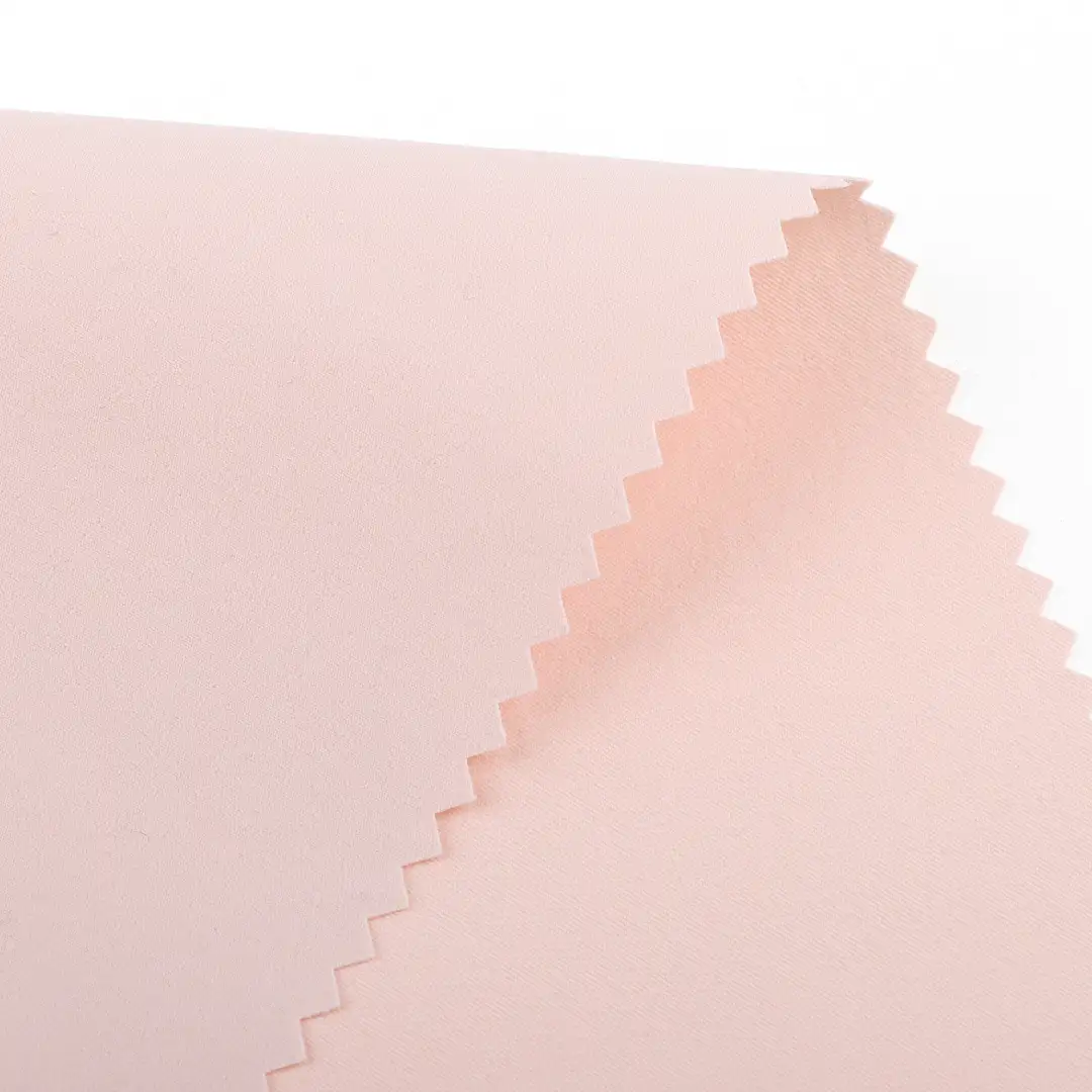 China Fabric for Pants Four Stretch Nylon Woven Fabric Synthetic Woven Fabric Nylon Spandex PINK color buy from China wholesaler bulk order at wholesale price free worldwide shipping Alibaba