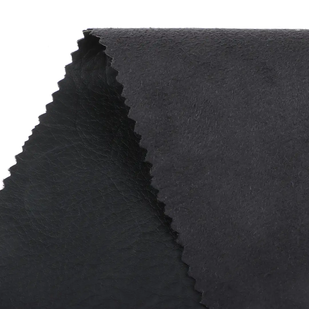 China Fabric for Jackets PU Woven Blended Fabric PU BLACK color buy from China wholesaler bulk order at wholesale price free worldwide shipping Alibaba