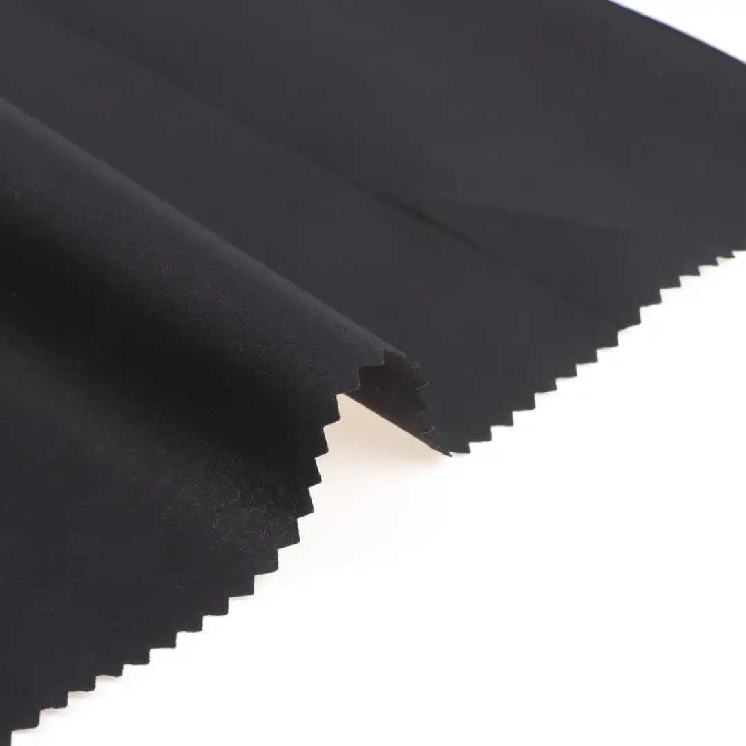 China Fabric for Shirt Cotton Plain Natural Woven Fabric Cotton BLACK color buy from China wholesaler bulk order at wholesale price free worldwide shipping Alibaba