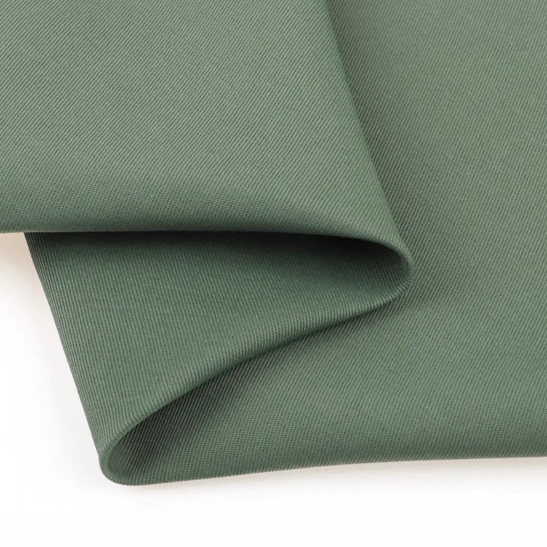 China Fabric for Trench Coat Nylon/Cotton Twill Woven Blended Fabric Cotton Nylon green color buy from China wholesaler bulk order at wholesale price free worldwide shipping Alibaba