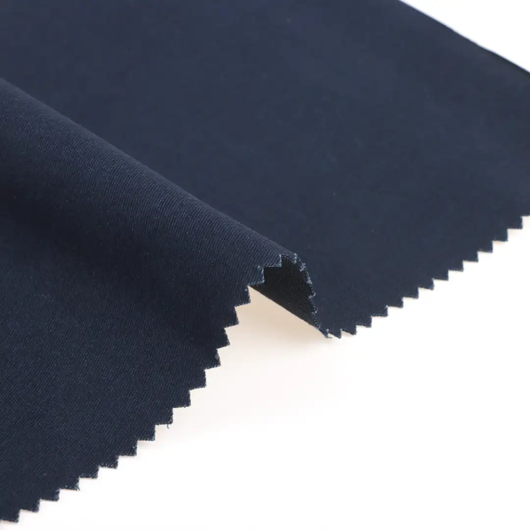 China Fabric for Pants,Jackets Cotton Twill Natural Woven Fabric Cotton navy color buy from China wholesaler bulk order at wholesale price free worldwide shipping Alibaba