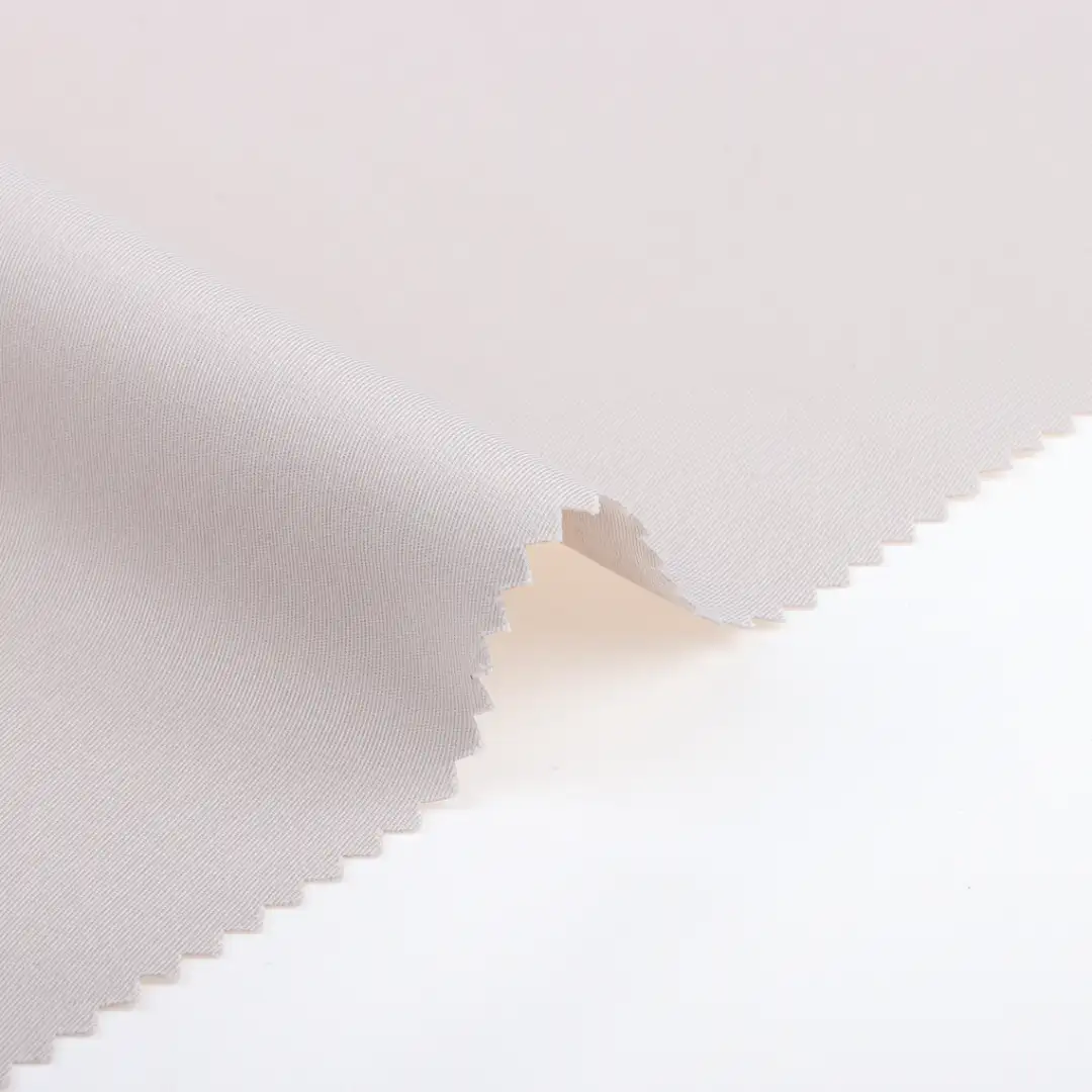 China Fabric for Jackets CVC Twill Woven Blended Fabric Cotton Polyester khaki color buy from China wholesaler bulk order at wholesale price free worldwide shipping Alibaba