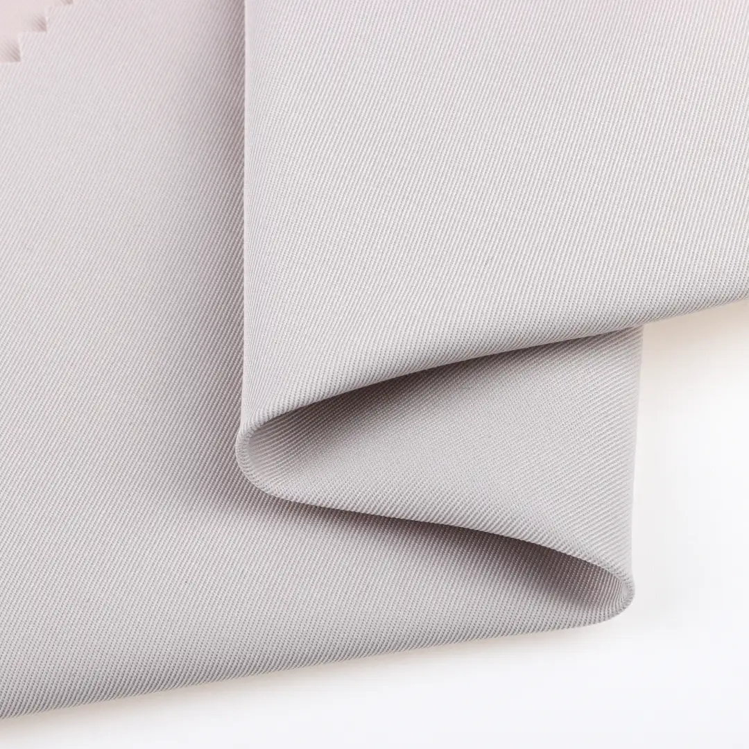China Fabric for Jackets CVC Twill Woven Blended Fabric Cotton Polyester khaki color buy from China wholesaler bulk order at wholesale price free worldwide shipping Alibaba