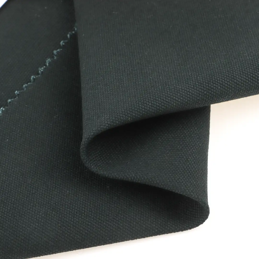 China Fabric for Jackets Cotton Canvas Natural Woven Fabric Cotton BLACK color buy from China wholesaler bulk order at wholesale price free worldwide shipping Alibaba