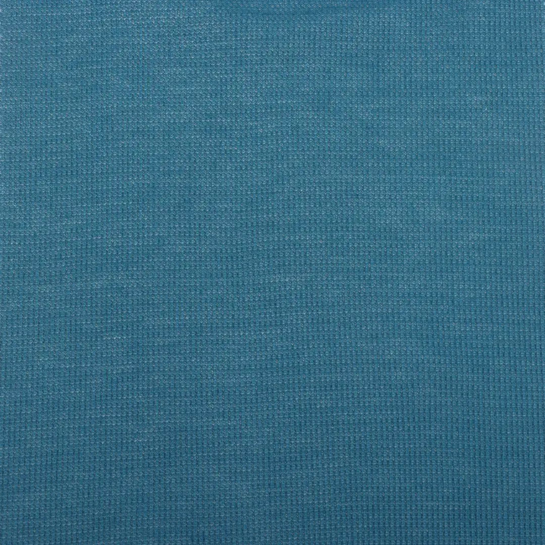 China Fabric for T-Shirt,Shorts Waffle Knit Fabric Polyester Blue color buy from China wholesaler bulk order at wholesale price free worldwide shipping Alibaba