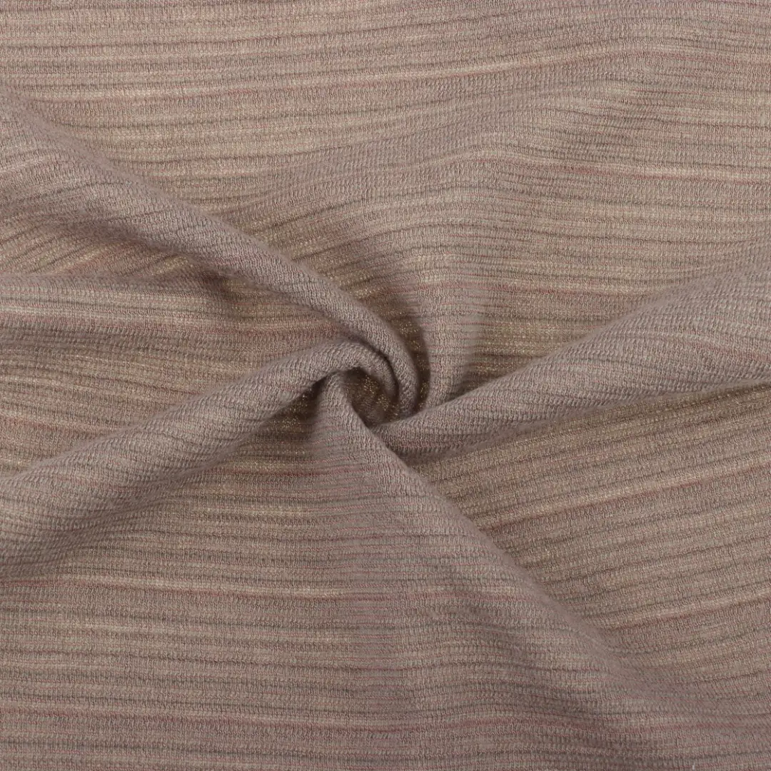 China Fabric for Pants,T-Shirt Weft Jacquard Knit Fabric Polyester Rayon Spandex Brown color buy from China wholesaler bulk order at wholesale price free worldwide shipping Alibaba