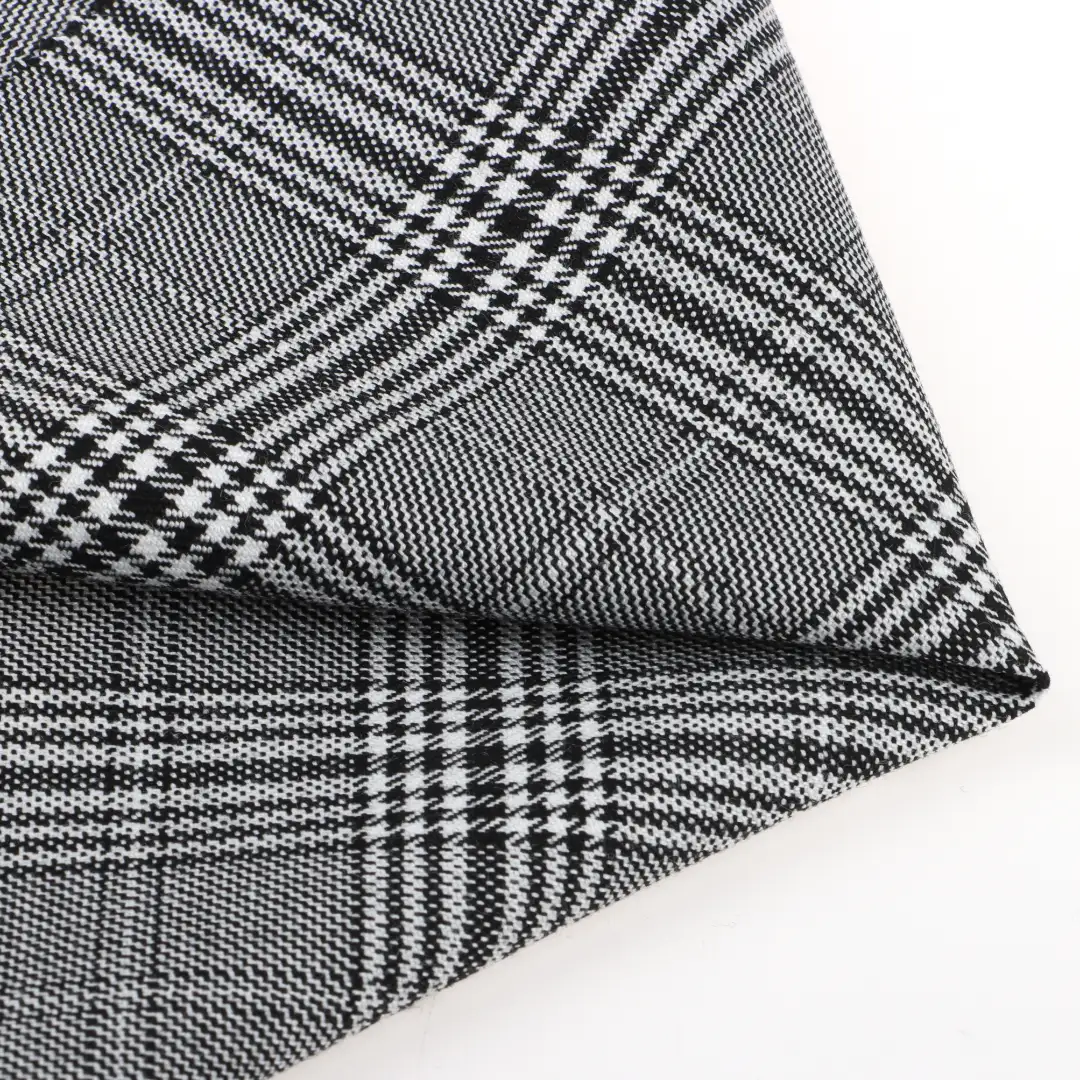China Fabric for Pants,Trench Coat Polyester/Rayon Plain Woven Blended Fabric Polyester Rayon Spandex check color buy from China wholesaler bulk order at wholesale price free worldwide shipping Alibaba