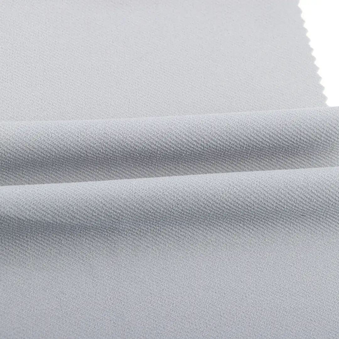 China Fabric for T-Shirt,Shorts Scuba Knit Fabric Polyester Spandex Grey color buy from China wholesaler bulk order at wholesale price free worldwide shipping Alibaba