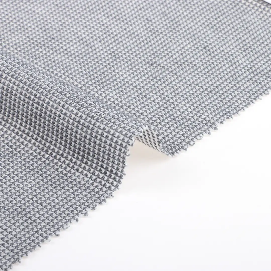 China Fabric for T-Shirt,Shorts Birdeye Mesh Knit Fabric Polyester Cotton Grey color buy from China wholesaler bulk order at wholesale price free worldwide shipping Alibaba