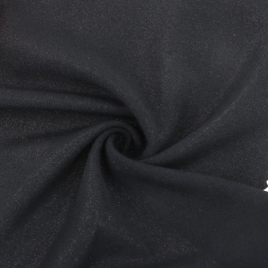 China Fabric for T-Shirt,Shorts Scuba Knit Fabric Polyester Spandex Black color buy from China wholesaler bulk order at wholesale price free worldwide shipping Alibaba
