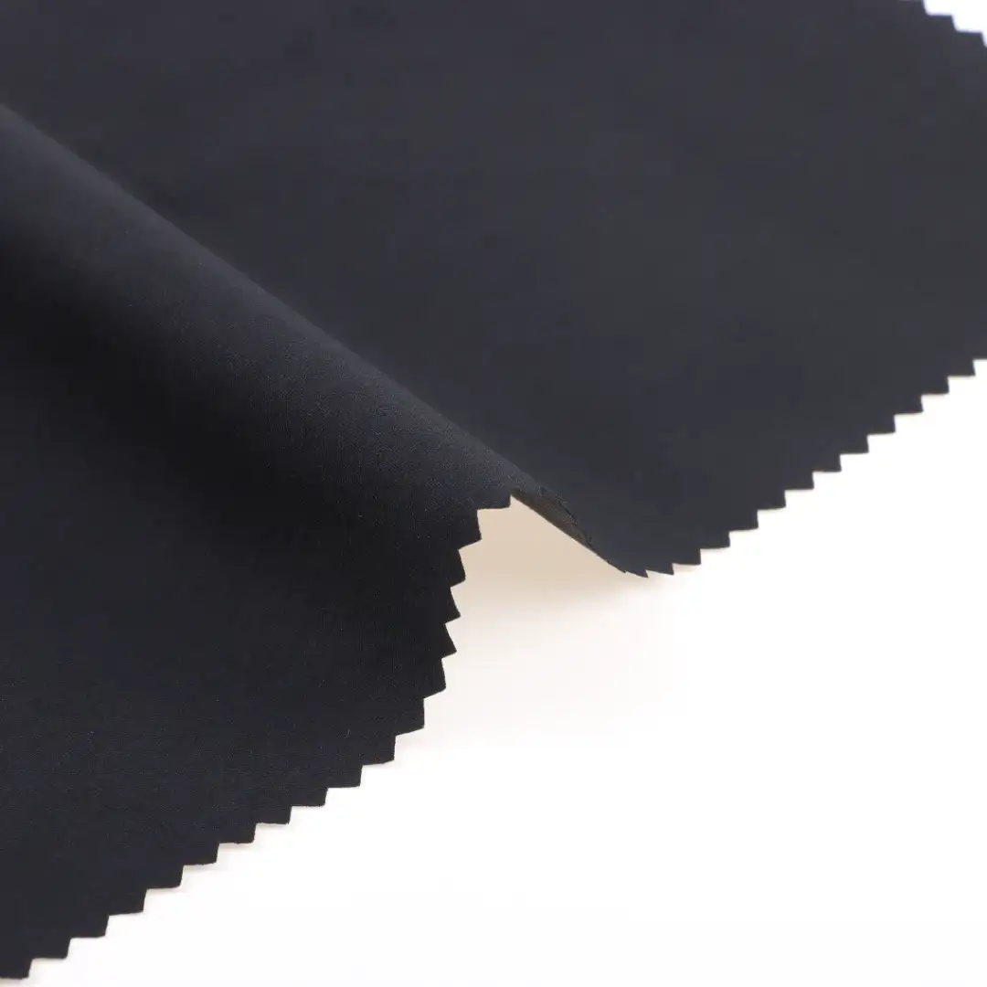 China Fabric for Shirt Nylon/Cotton Plain Woven Blended Fabric Cotton Nylon Spandex navy color buy from China wholesaler bulk order at wholesale price free worldwide shipping Alibaba