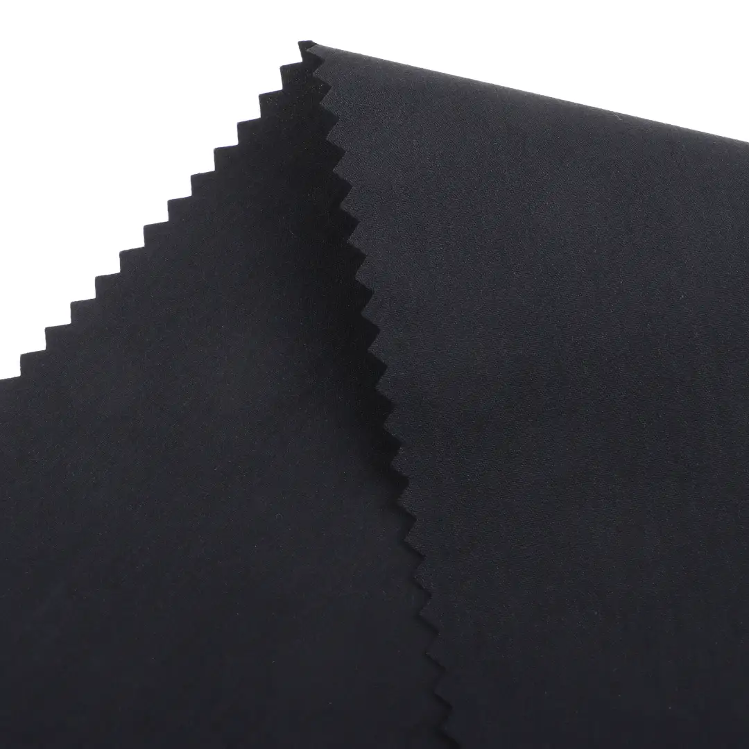China Fabric for Shirt Nylon/Cotton Plain Woven Blended Fabric Cotton Nylon Spandex navy color buy from China wholesaler bulk order at wholesale price free worldwide shipping Alibaba