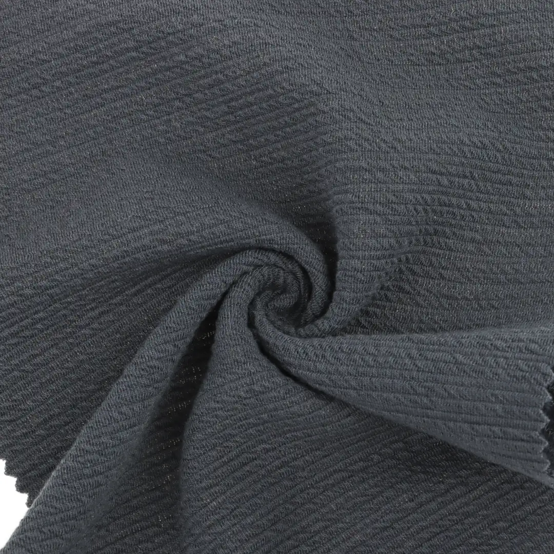 China Fabric for T-Shirt,Shorts Ottoman Knit Fabric Polyester Spandex Grey color buy from China wholesaler bulk order at wholesale price free worldwide shipping Alibaba
