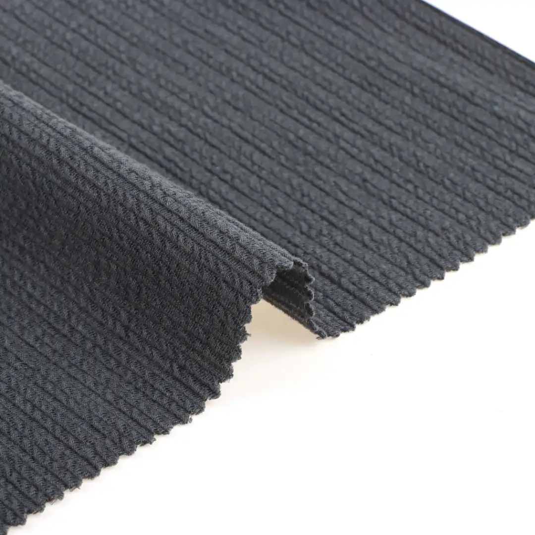 China Fabric for T-Shirt,Shorts Ottoman Knit Fabric Polyester Spandex Grey color buy from China wholesaler bulk order at wholesale price free worldwide shipping Alibaba