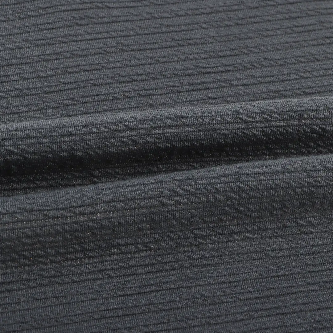 China Fabric for T-Shirt,Shorts Ottoman Knit Fabric Polyester Spandex Grey color buy from China wholesaler bulk order at wholesale price free worldwide shipping Alibaba