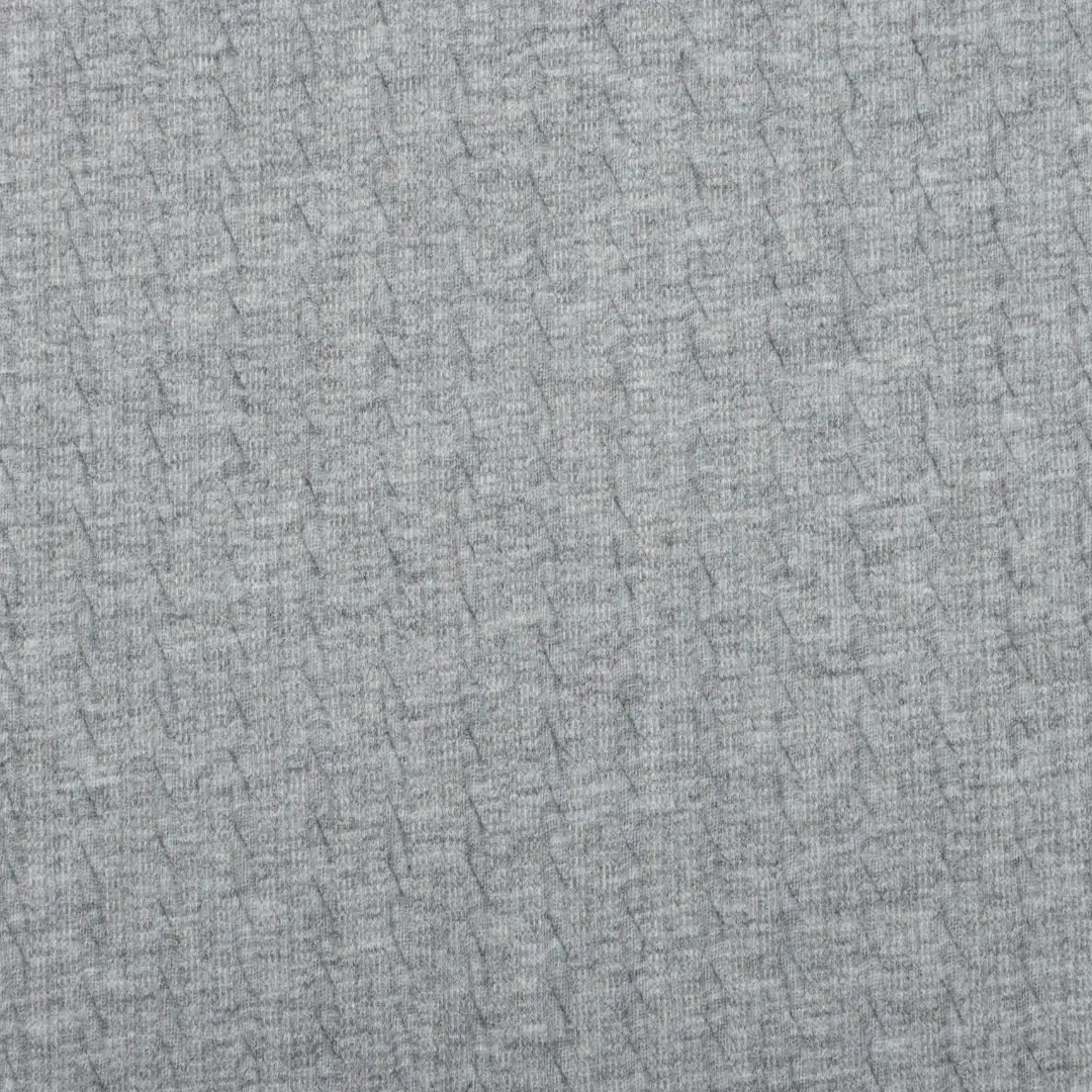 China Fabric for T-Shirt,Shorts Weft Jacquard Knit Fabric Polyester Spandex Grey color buy from China wholesaler bulk order at wholesale price free worldwide shipping Alibaba