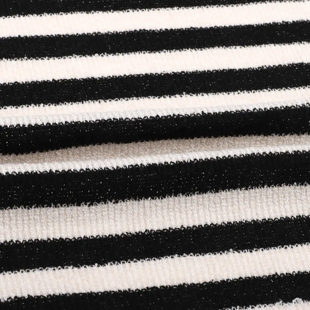 China Fabric for T-Shirt,Shorts Weft Jacquard Knit Fabric Rayon Polyester Spandex stripe color buy from China wholesaler bulk order at wholesale price free worldwide shipping Alibaba