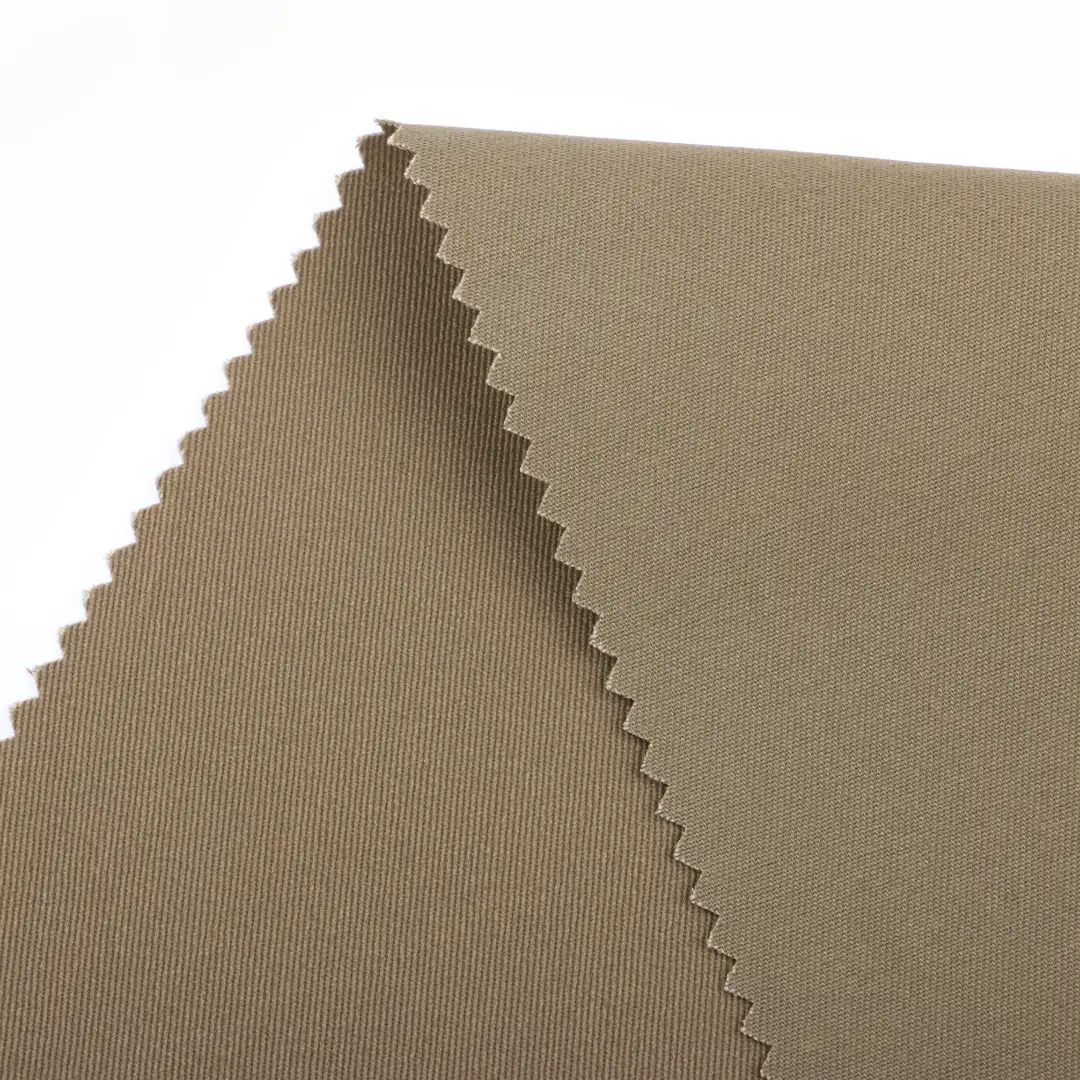 China Fabric for Trench Coat Cotton Twill Natural Woven Fabric Cotton Olive Green color buy from China wholesaler bulk order at wholesale price free worldwide shipping Alibaba