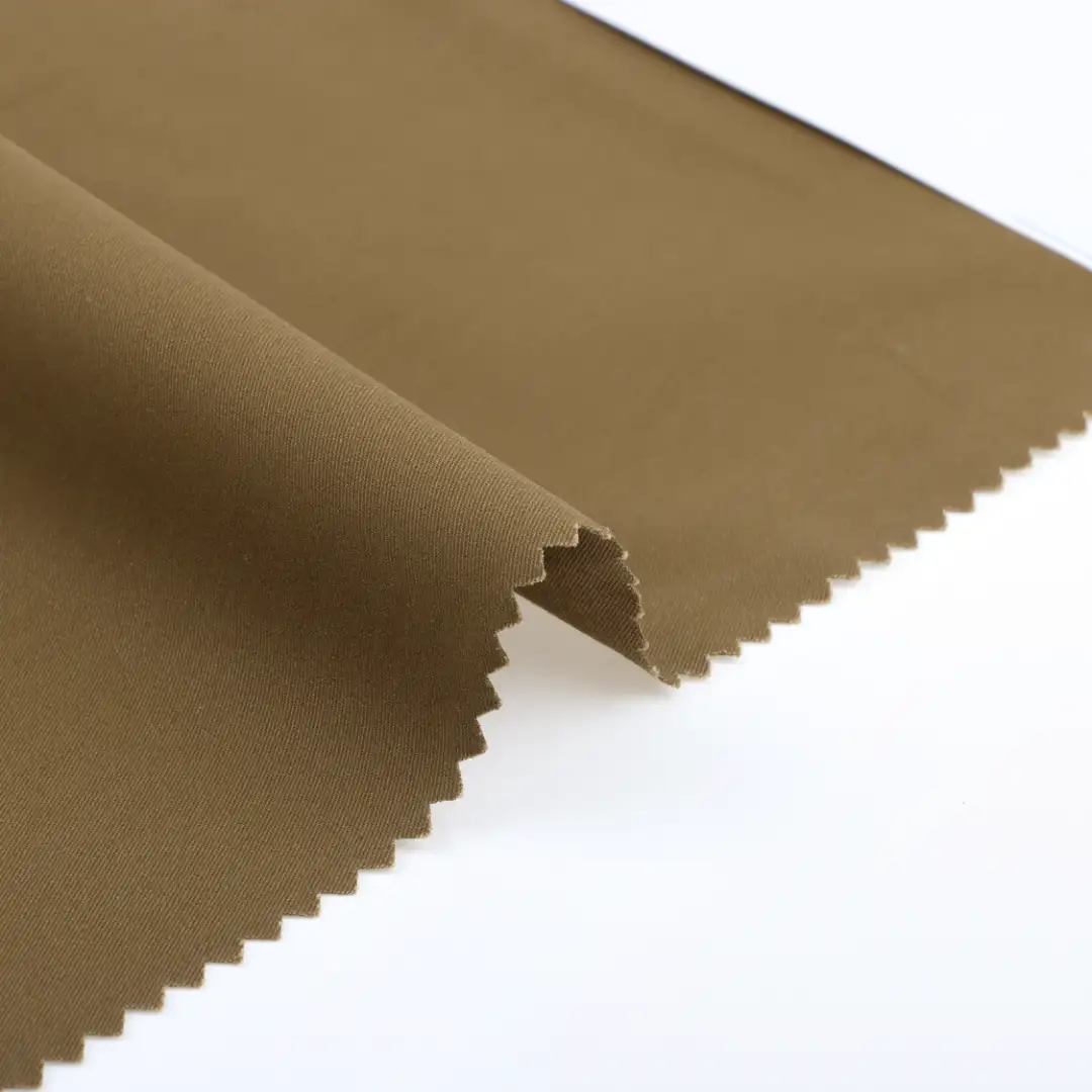 China Fabric for Trench Coat Cotton Twill Natural Woven Fabric Cotton Khaki、white color buy from China wholesaler bulk order at wholesale price free worldwide shipping Alibaba