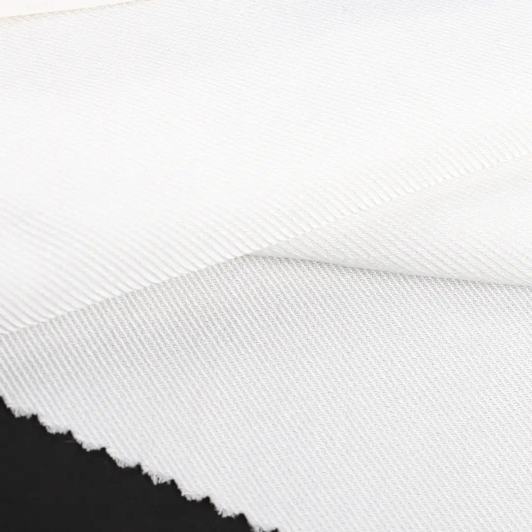 China Fabric for Shirt,Pants Polyester Cavalry Twill Synthetic Woven Fabric Polyester white color buy from China wholesaler bulk order at wholesale price free worldwide shipping Alibaba