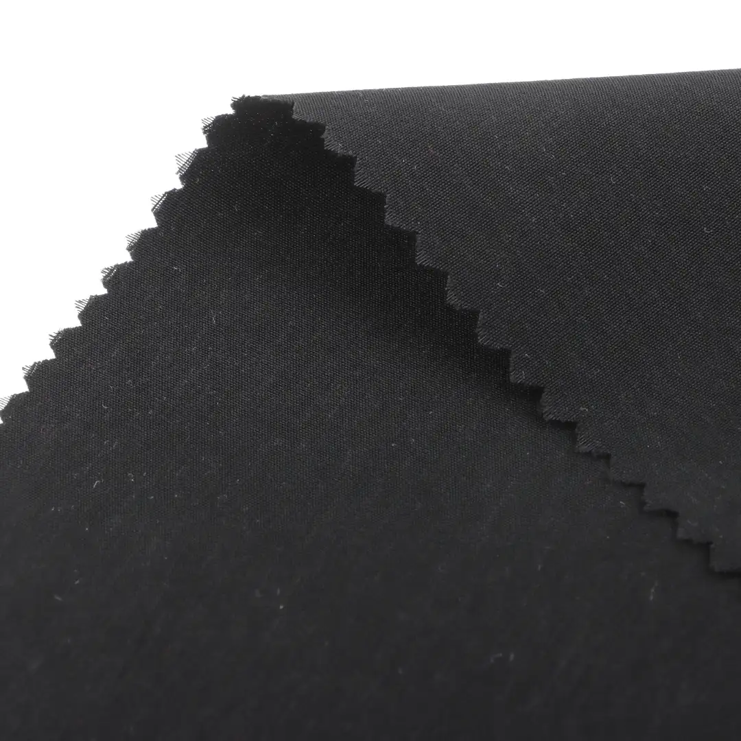China Fabric for Pants Polyester Satin Synthetic Woven Fabric Polyester BLACK color buy from China wholesaler bulk order at wholesale price free worldwide shipping Alibaba