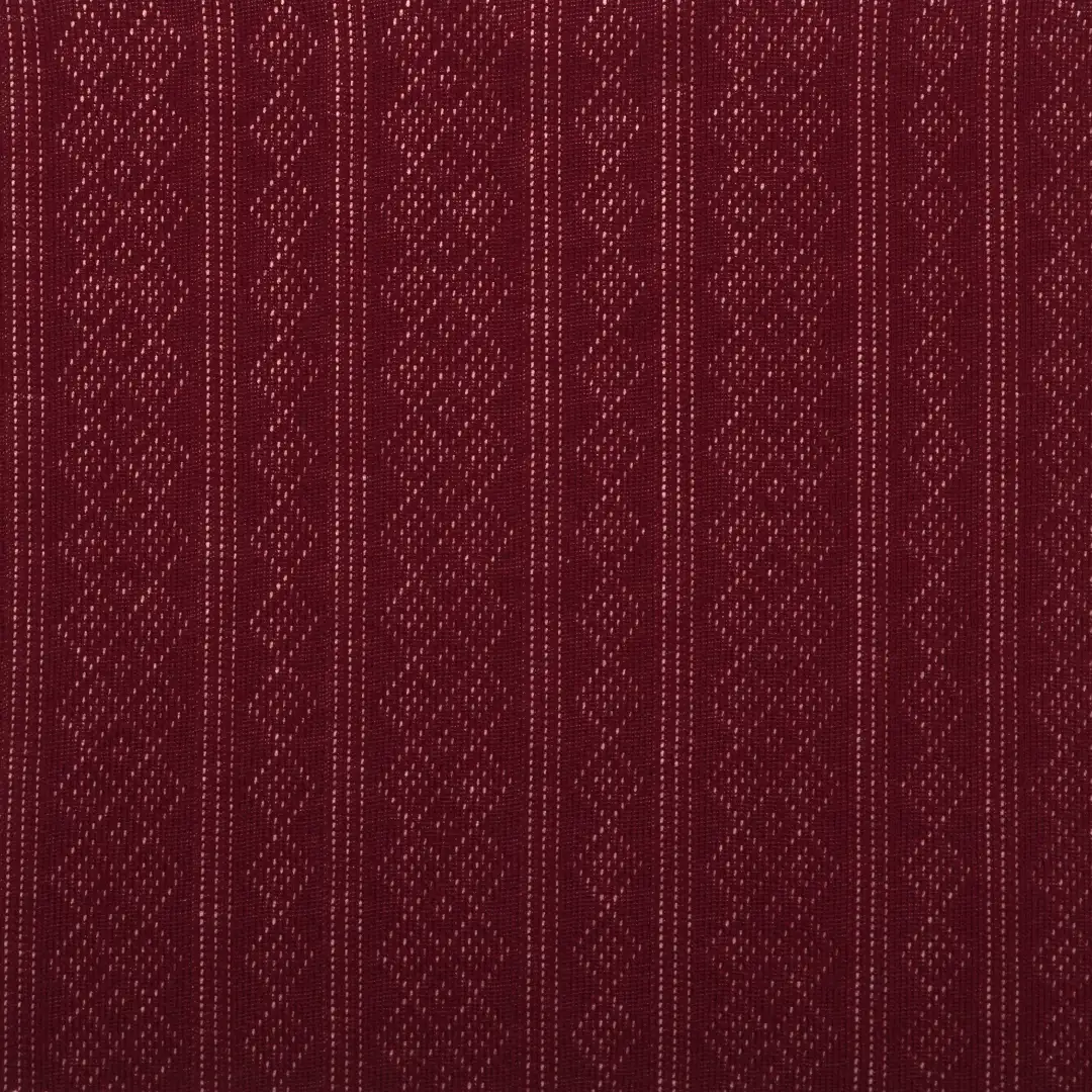 China Fabric for T-Shirt Weft Jacquard Knit Fabric Polyester Rayon Red color buy from China wholesaler bulk order at wholesale price free worldwide shipping Alibaba