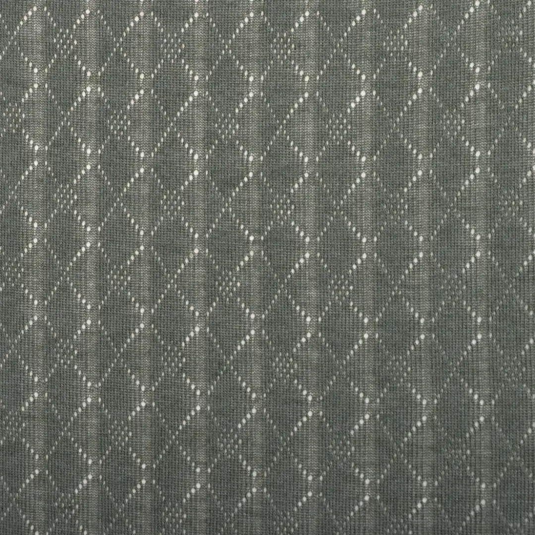 China Fabric for T-Shirt Weft Jacquard Knit Fabric Polyester Rayon Olive Green color buy from China wholesaler bulk order at wholesale price free worldwide shipping Alibaba