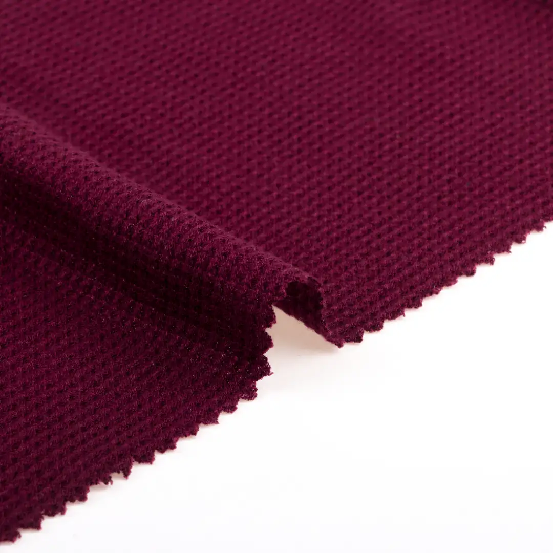 China Fabric for T-Shirt,Shorts Waffle Knit Fabric Rayon Spandex Red color buy from China wholesaler bulk order at wholesale price free worldwide shipping Alibaba