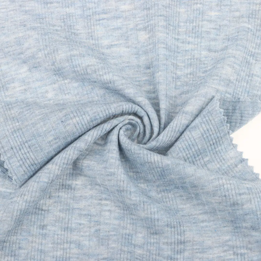 China Fabric for T-Shirt,Shorts Weft Jacquard Knit Fabric Polyester Rayon Spandex Blue color buy from China wholesaler bulk order at wholesale price free worldwide shipping Alibaba