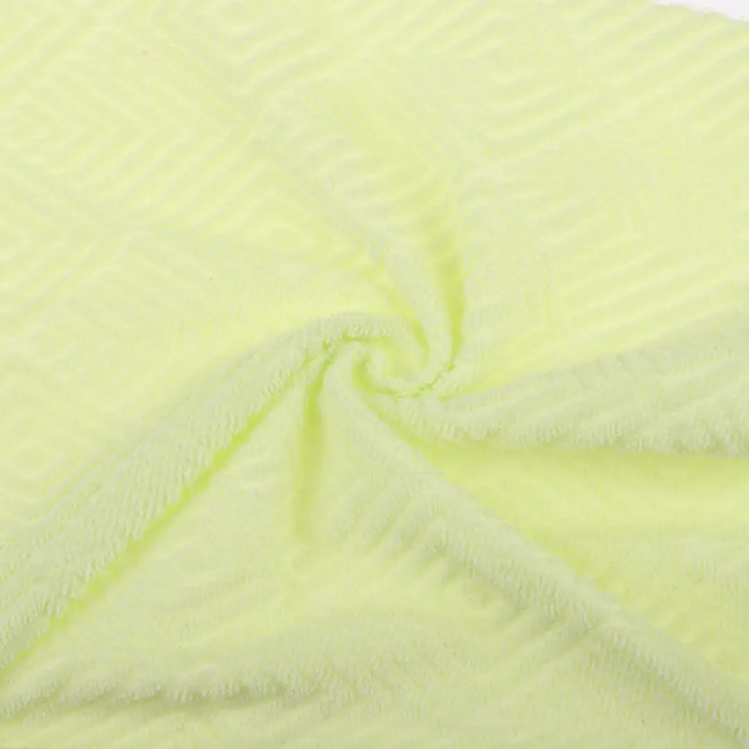 China Fabric for T-Shirt,Shorts Towel Fabric Knit Fabric Cotton Polyester Kelly color buy from China wholesaler bulk order at wholesale price free worldwide shipping Alibaba