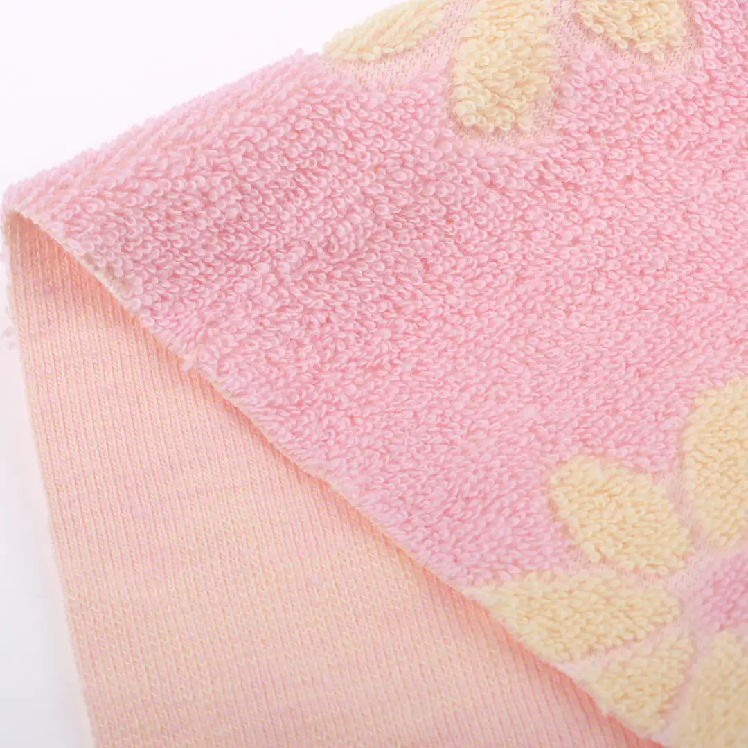 China Fabric for T-Shirt,Shorts Towel Fabric Knit Fabric Cotton Polyester Pink color buy from China wholesaler bulk order at wholesale price free worldwide shipping Alibaba