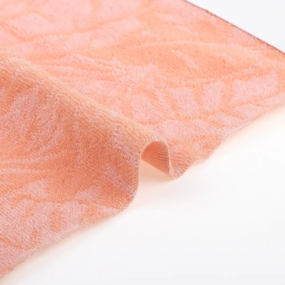 China Fabric for T-Shirt,Shorts Towel Fabric Knit Fabric Cotton Polyester Orange color buy from China wholesaler bulk order at wholesale price free worldwide shipping Alibaba