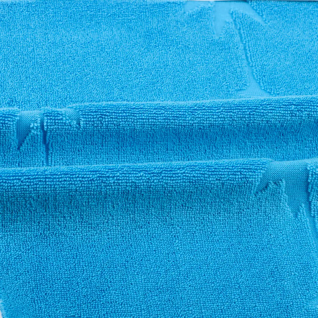 China Fabric for T-Shirt,Shorts Towel Fabric Knit Fabric Cotton Polyester Blue color buy from China wholesaler bulk order at wholesale price free worldwide shipping Alibaba