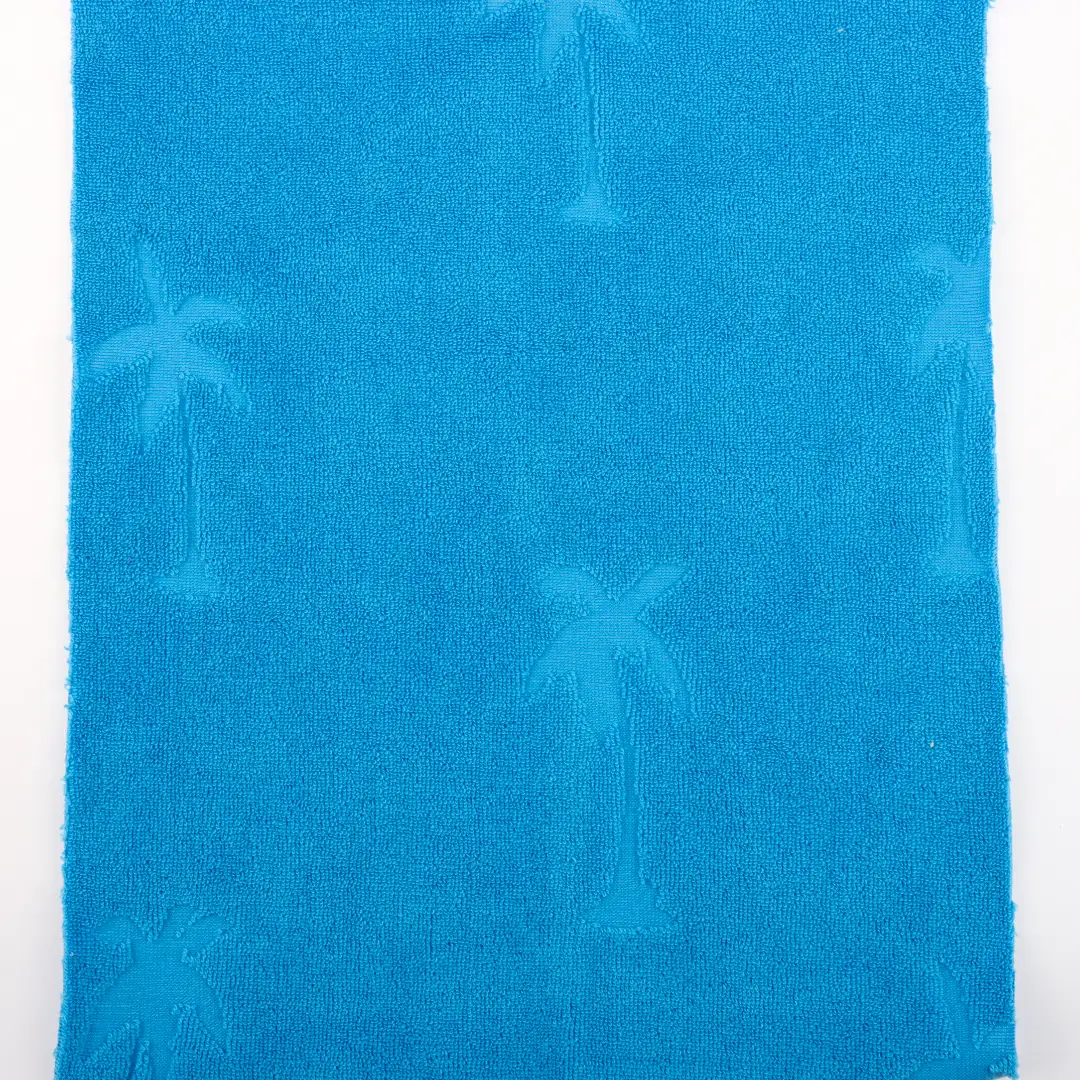 China Fabric for T-Shirt,Shorts Towel Fabric Knit Fabric Cotton Polyester Blue color buy from China wholesaler bulk order at wholesale price free worldwide shipping Alibaba