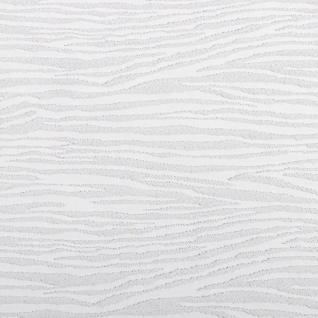 China Fabric for T-Shirt,Shorts,Loungewear Weft Jacquard Knit Fabric Polyester Spandex White color buy from China wholesaler bulk order at wholesale price free worldwide shipping Alibaba