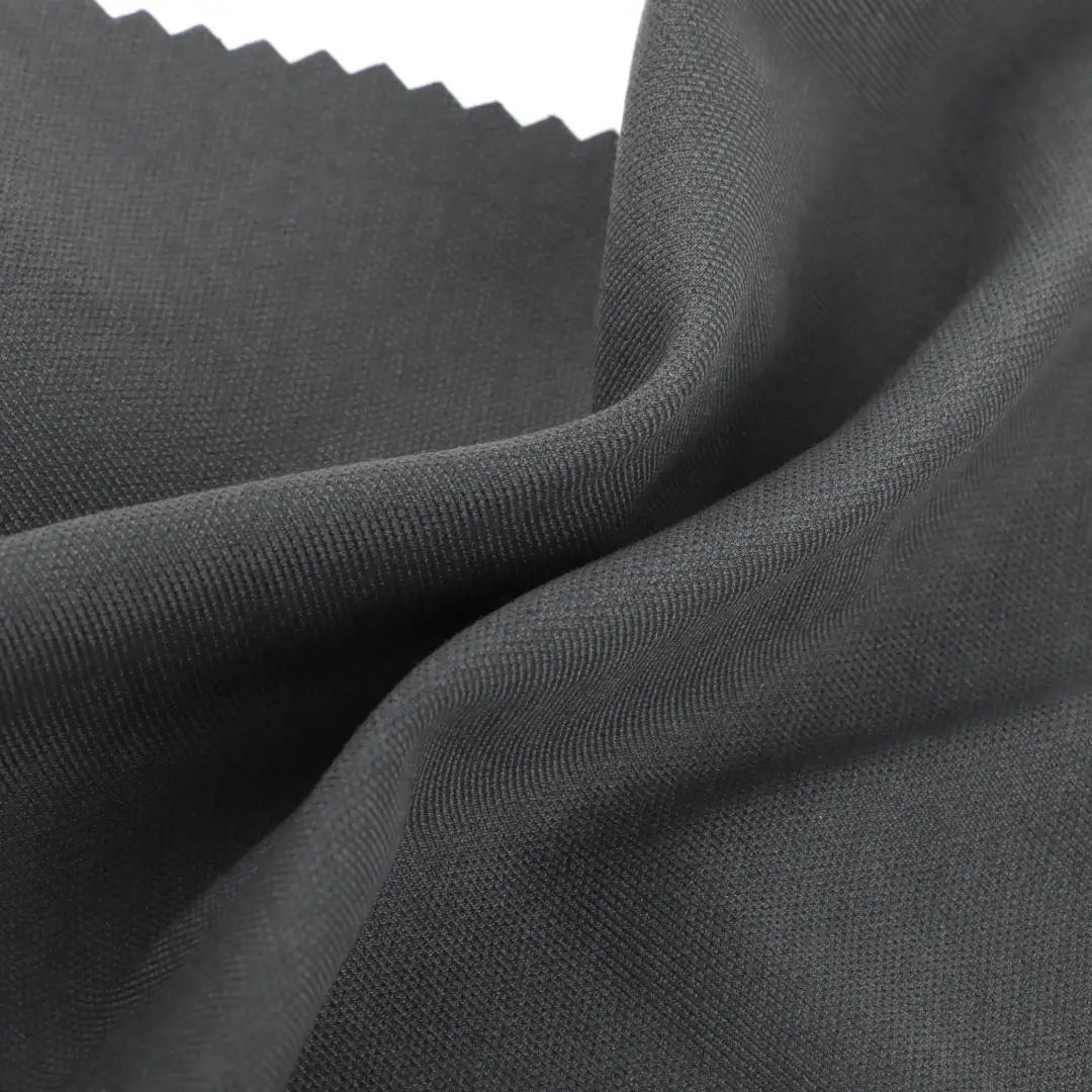 China Fabric for Pants,Jackets Polyester Imitation Cotton Fabric Synthetic Woven Fabric Polyester grey color buy from China wholesaler bulk order at wholesale price free worldwide shipping Alibaba