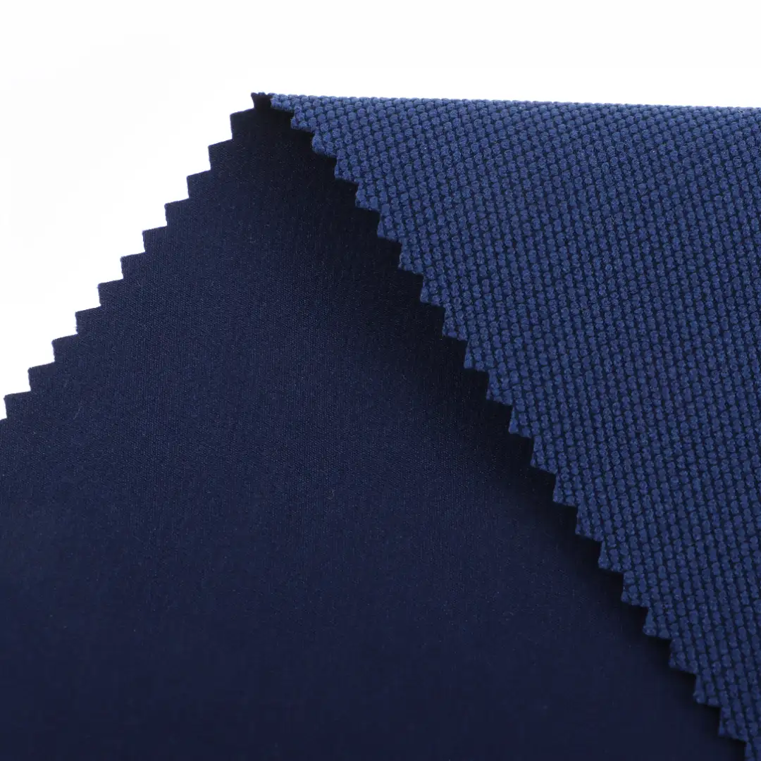 China Fabric for Pants Polyester Mountaineering Fabric Synthetic Woven Fabric Polyester navy color buy from China wholesaler bulk order at wholesale price free worldwide shipping Alibaba