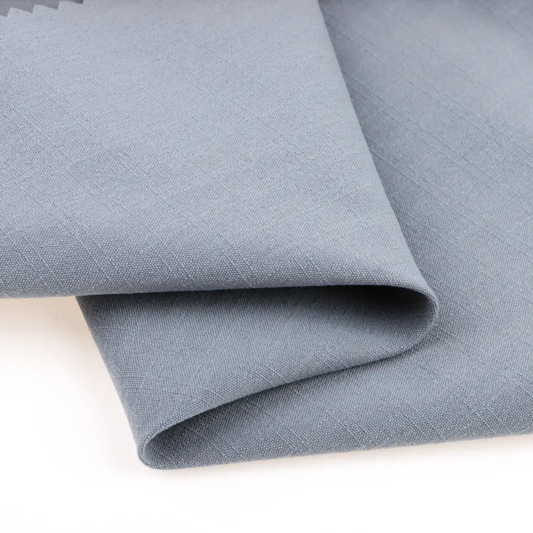 China Fabric for Jackets T400 Polyester Yarn Fabric Synthetic Woven Fabric Polyester grey color buy from China wholesaler bulk order at wholesale price free worldwide shipping Alibaba
