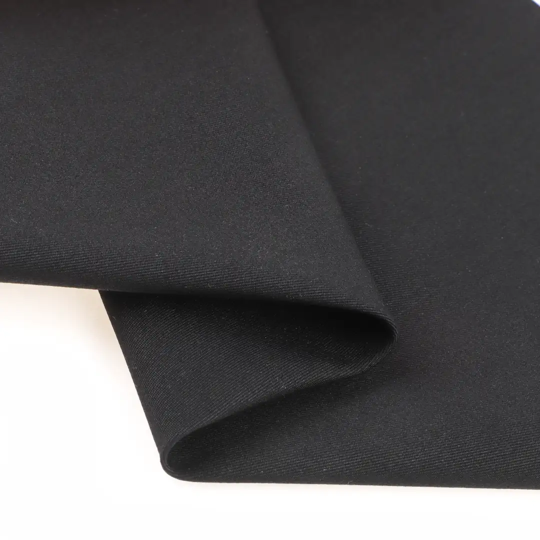 China Fabric for Jackets T800 Polyester T800 Yarn Fabric Synthetic Woven Fabric Polyester BLACK color buy from China wholesaler bulk order at wholesale price free worldwide shipping Alibaba