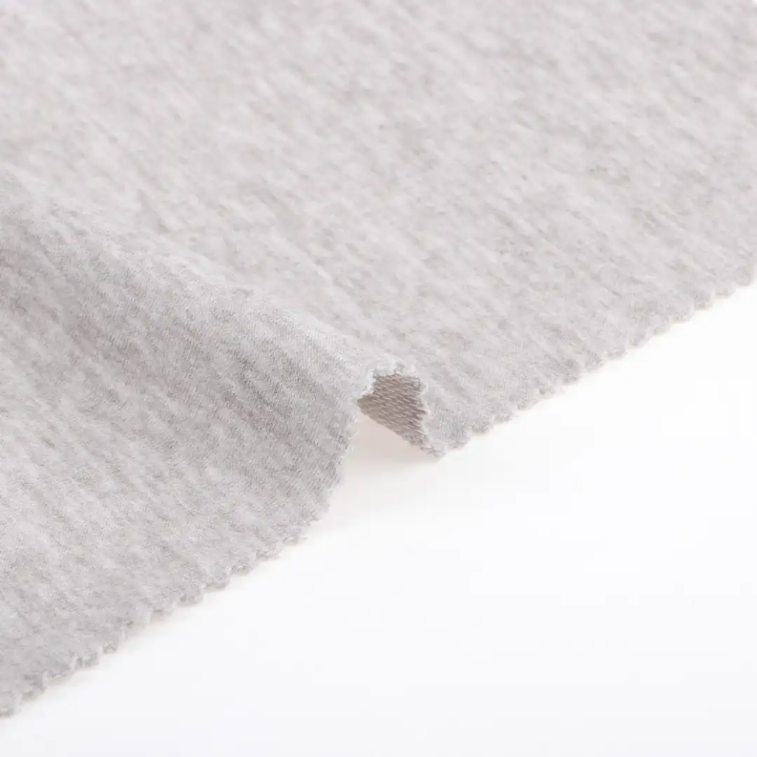 China Fabric for T-Shirt,Shorts,Loungewear French Terry Knit Fabric Polyester Rayon Spandex Brown color buy from China wholesaler bulk order at wholesale price free worldwide shipping Alibaba