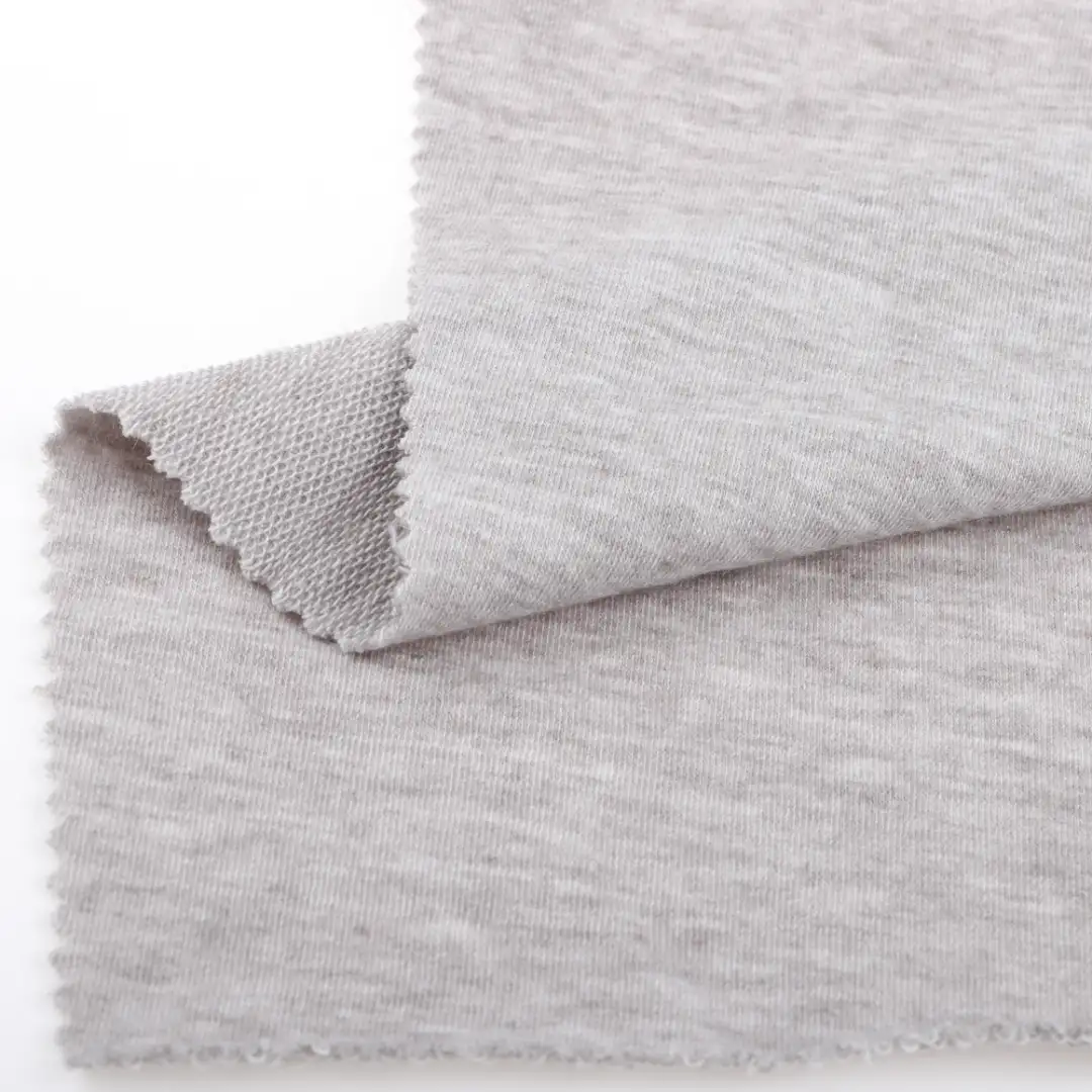 China Fabric for T-Shirt,Shorts,Loungewear French Terry Knit Fabric Polyester Rayon Spandex Brown color buy from China wholesaler bulk order at wholesale price free worldwide shipping Alibaba