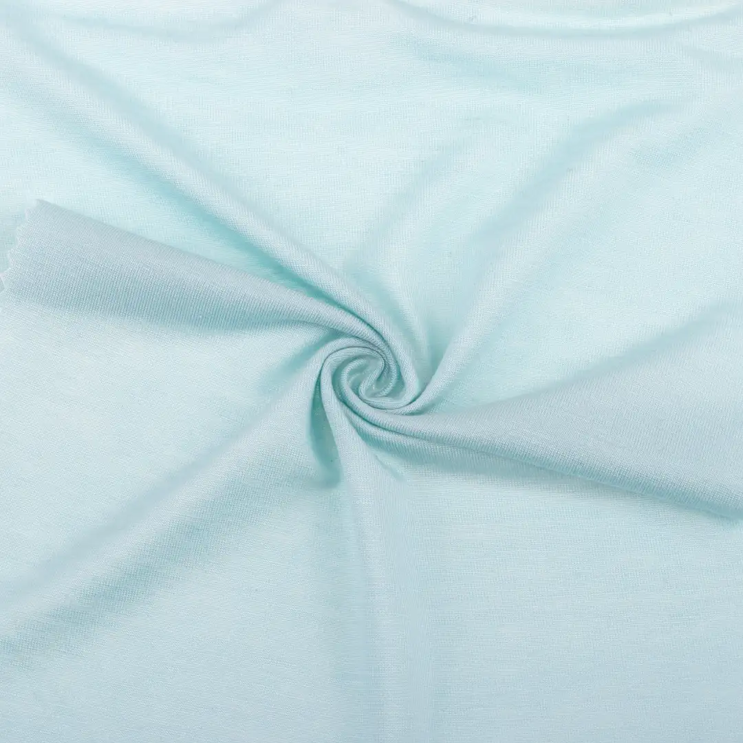 China Fabric for T-Shirt,Loungewear Single Jersey Knit Fabric Tencel Spandex Blue color buy from China wholesaler bulk order at wholesale price free worldwide shipping Alibaba