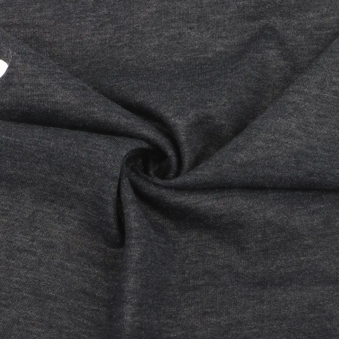 China Fabric for T-Shirt,Loungewear Single Jersey Knit Fabric Cotton Polyester Grey color buy from China wholesaler bulk order at wholesale price free worldwide shipping Alibaba