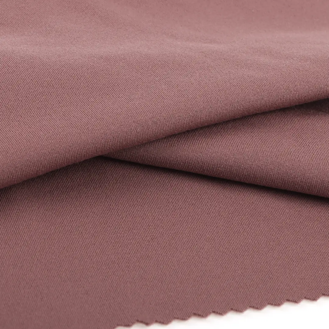 China Fabric for Pants,Jogger Fleece Knit Fabric Polyester Spandex burgundy color buy from China wholesaler bulk order at wholesale price free worldwide shipping Alibaba