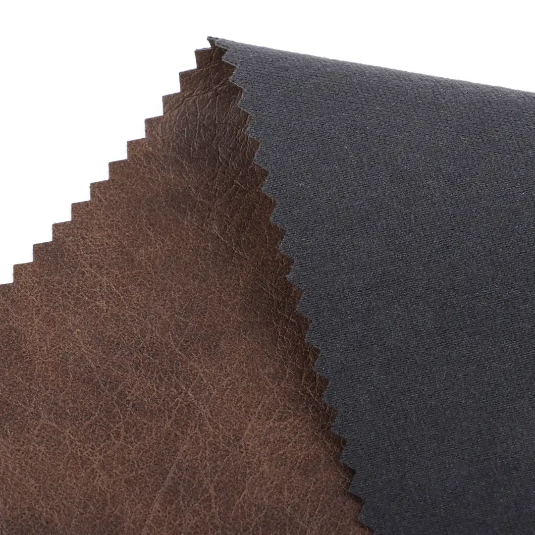 China Fabric for Jackets,Skirt PU Woven Blended Fabric Rayon brown color buy from China wholesaler bulk order at wholesale price free worldwide shipping Alibaba