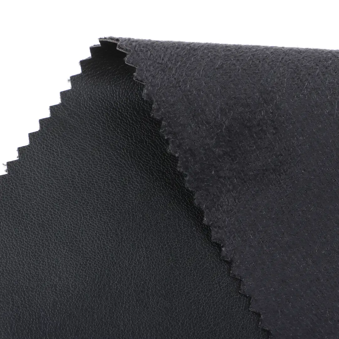 China Fabric for Pants,Jackets,Skirt PU Woven Blended Fabric Polyester BLACK color buy from China wholesaler bulk order at wholesale price free worldwide shipping Alibaba