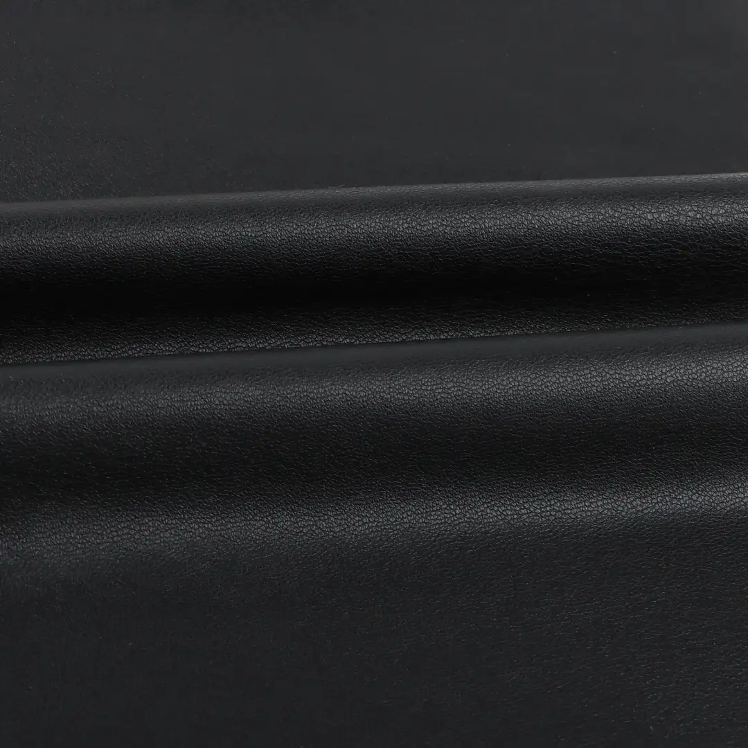 China Fabric for Jackets,Skirt PU Woven Blended Fabric Polyester BLACK color buy from China wholesaler bulk order at wholesale price free worldwide shipping Alibaba