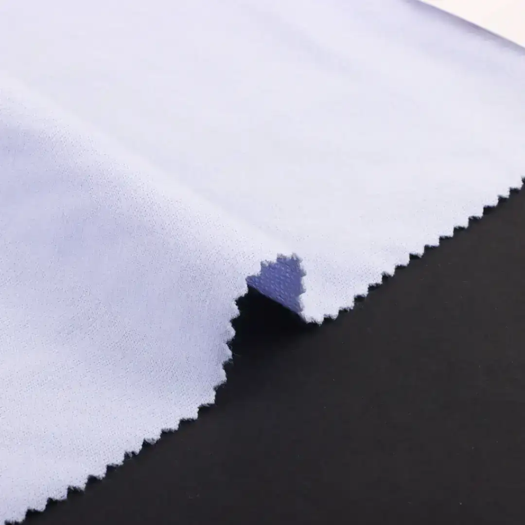 China Fabric for Loungewear French Terry Knit Fabric Cotton powder blue color buy from China wholesaler bulk order at wholesale price free worldwide shipping Alibaba