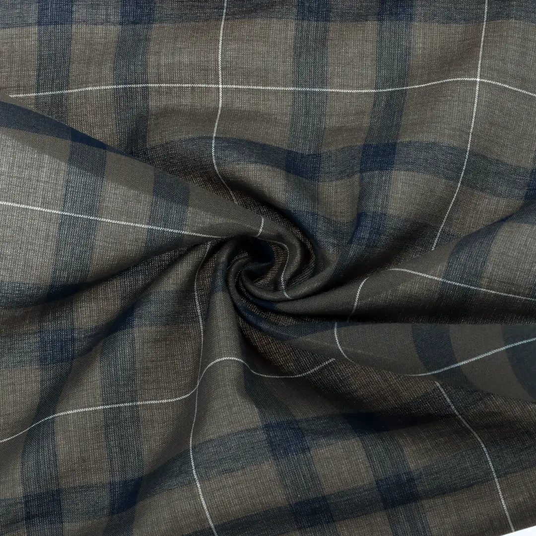 China Fabric for Padded Jacket Yarn Dyed Check Natural Woven Fabric BCI Cotton stripe color buy from China wholesaler bulk order at wholesale price free worldwide shipping Alibaba