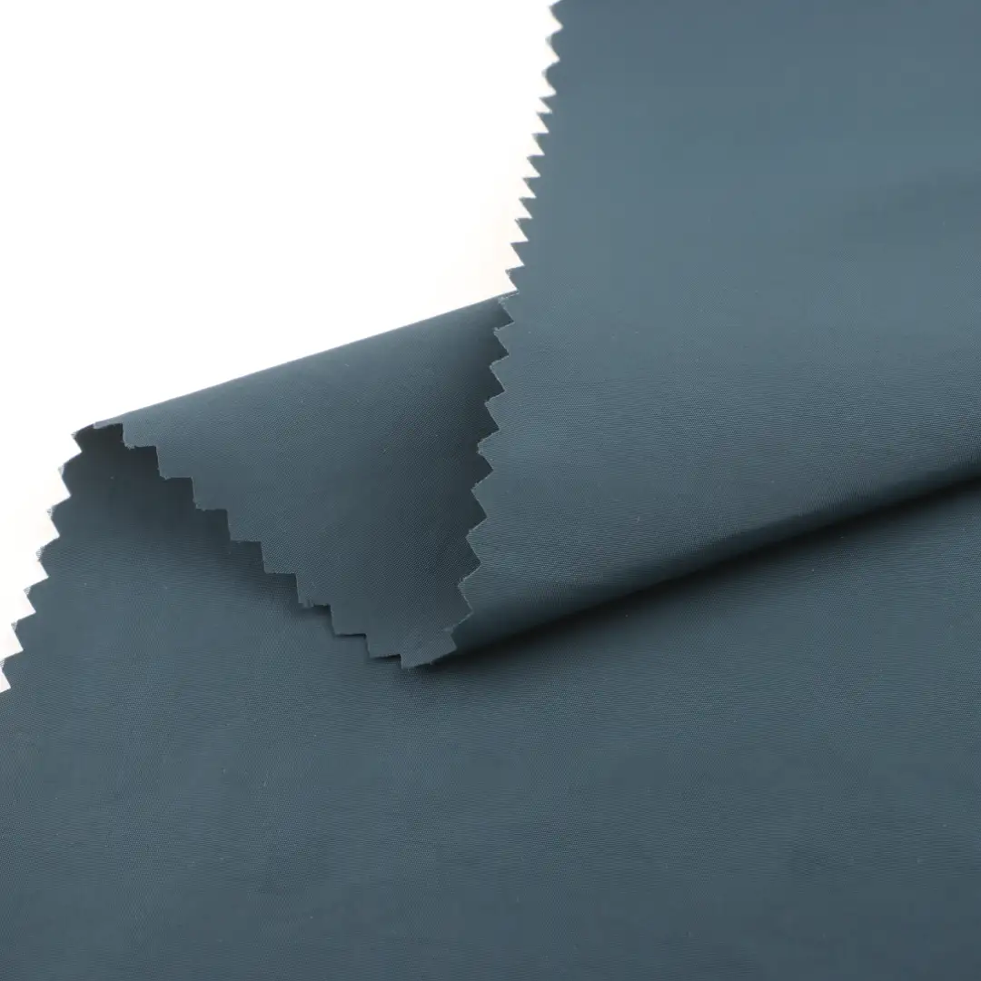 China Fabric for Padded Jacket Nylon Crepe Synthetic Woven Fabric re-nylon navy blue color buy from China wholesaler bulk order at wholesale price free worldwide shipping Alibaba